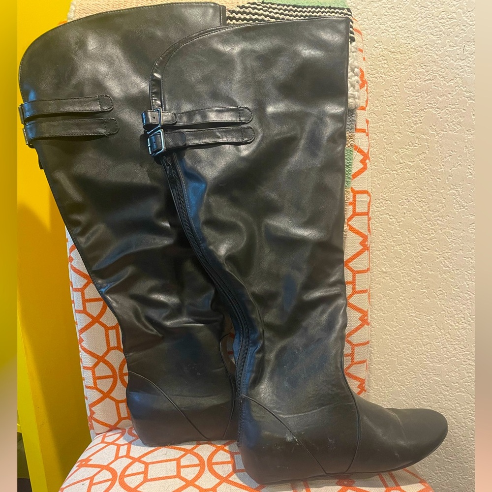 Wide Calf, Thigh High Boots